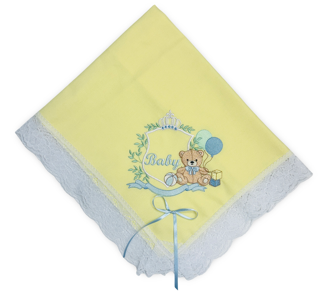 Pañal de Pique Bordado para Sacar del Hospital